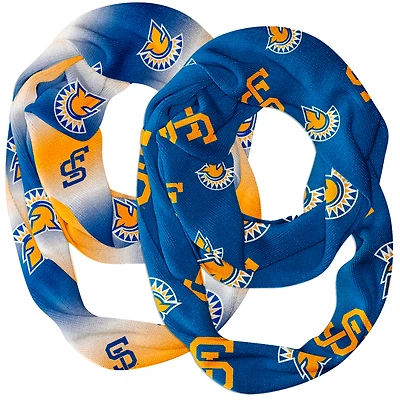 Vive La Fete  San Jose State Spartans Two-Piece Infinity Scarves Set