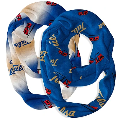 Vive La Fete  Tulsa Golden Hurricane Two-Piece Infinity Scarves Set