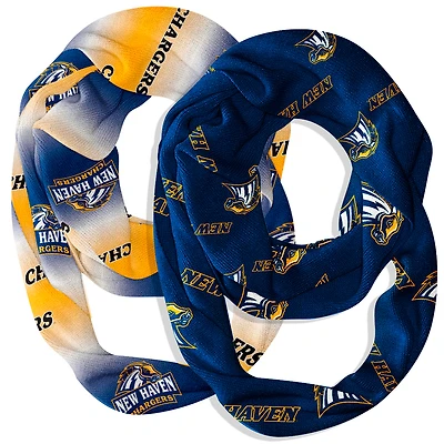 Vive La Fete  University of New Haven Chargers Two-Piece Infinity Scarves Set