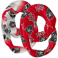 Vive La Fete  New Mexico Lobos Two-Piece Infinity Scarves Set