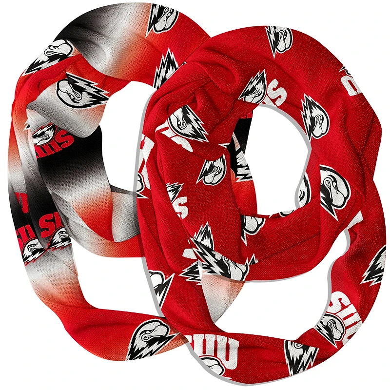 Vive La Fete  Southern Utah University Thunderbirds Two-Piece Infinity Scarves Set