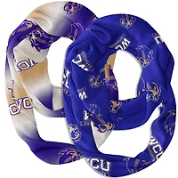 Vive La Fete  Western Carolina Catamounts Two-Piece Infinity Scarves Set