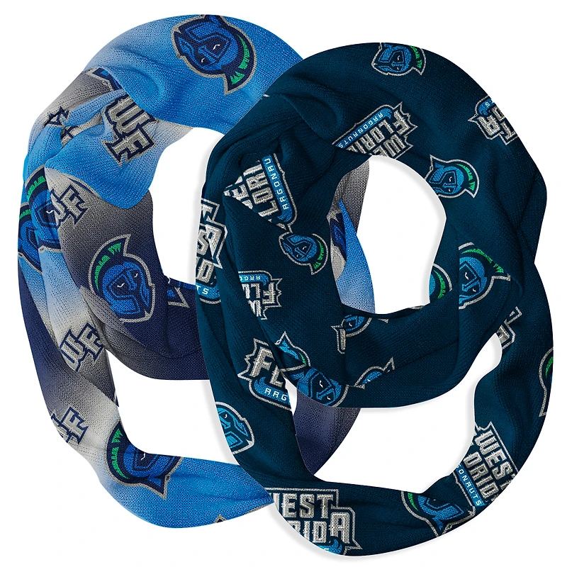 Vive La Fete West Florida Argonauts Two-Piece Infinity Scarves Set