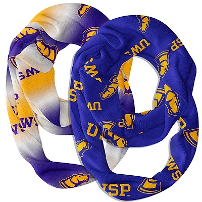 Vive La Fete  Wisconsin-Stevens Point Pointers Two-Piece Infinity Scarves Set