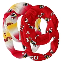 Vive La Fete  Youngstown State Penguins Two-Piece Infinity Scarves Set