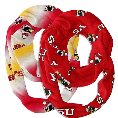 Vive La Fete  Youngstown State Penguins Two-Piece Infinity Scarves Set