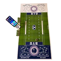 BYU Cougars 19" x 37" Fozzy Football Deluxe Game Set