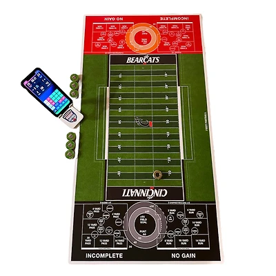 Cincinnati Bearcats 19" x 37" Fozzy Football Deluxe Game Set
