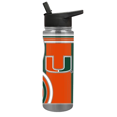 Miami Hurricanes 24oz. Cool Vibes Jr. Thirst Hydration Water Bottle