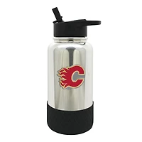 Calgary Flames 32oz. Team Color Chrome Hydration Bottle
