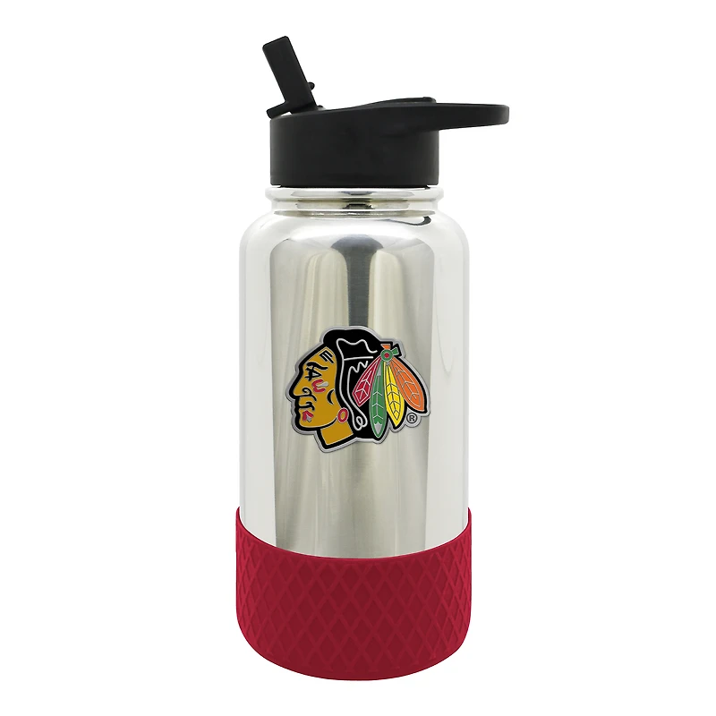 Chicago Blackhawks 32oz. Team Color Chrome Hydration Bottle