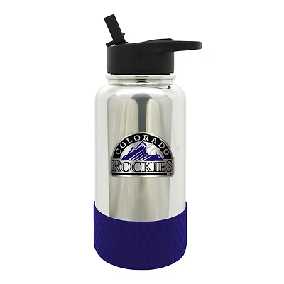 Colorado Rockies 32oz. Team Color Chrome Hydration Bottle