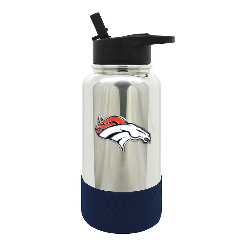 Denver Broncos 32oz. Team Color Chrome Hydration Bottle