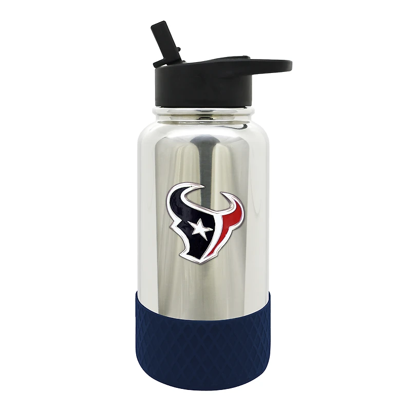 Houston Texans 32oz. Team Color Chrome Hydration Bottle
