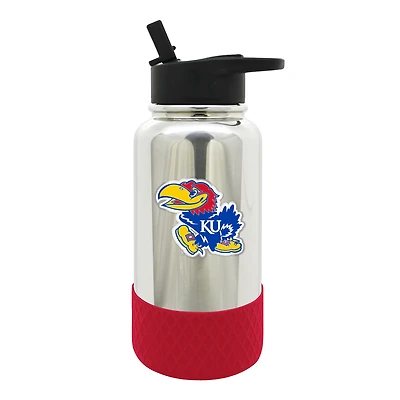 Kansas Jayhawks 32oz. Team Color Chrome Hydration Bottle