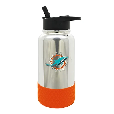 Miami Dolphins 32oz. Team Color Chrome Hydration Bottle