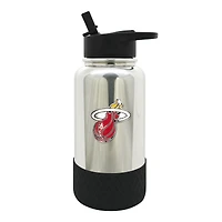 Miami Heat 32oz. Team Color Chrome Hydration Bottle