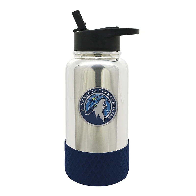 Minnesota Timberwolves 32oz. Team Color Chrome Hydration Bottle