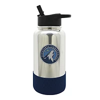 Minnesota Timberwolves 32oz. Team Color Chrome Hydration Bottle