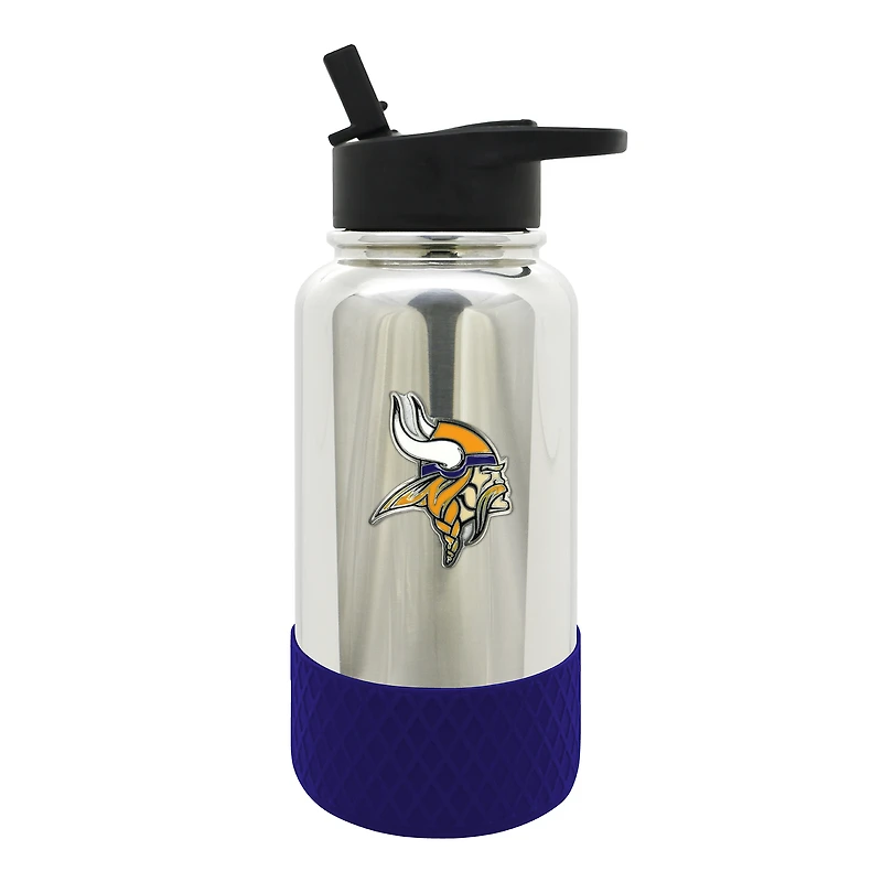 Minnesota Vikings 32oz. Team Color Chrome Hydration Bottle