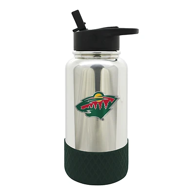 Minnesota Wild 32oz. Team Color Chrome Hydration Bottle