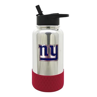 New York Giants 32oz. Team Color Chrome Hydration Bottle