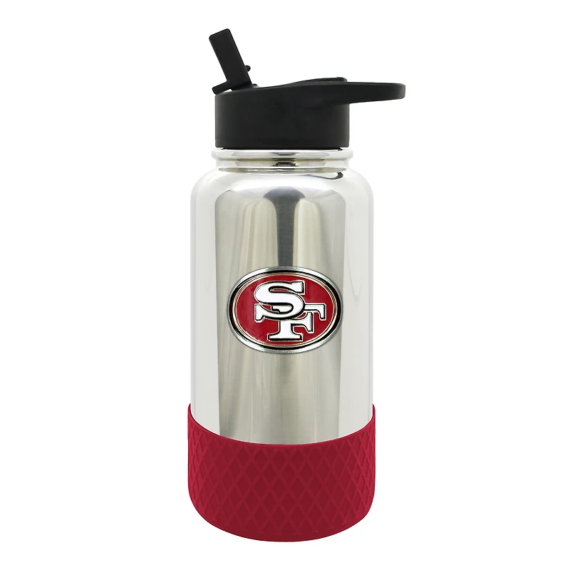 San Francisco 49ers 32oz. Team Color Chrome Hydration Bottle