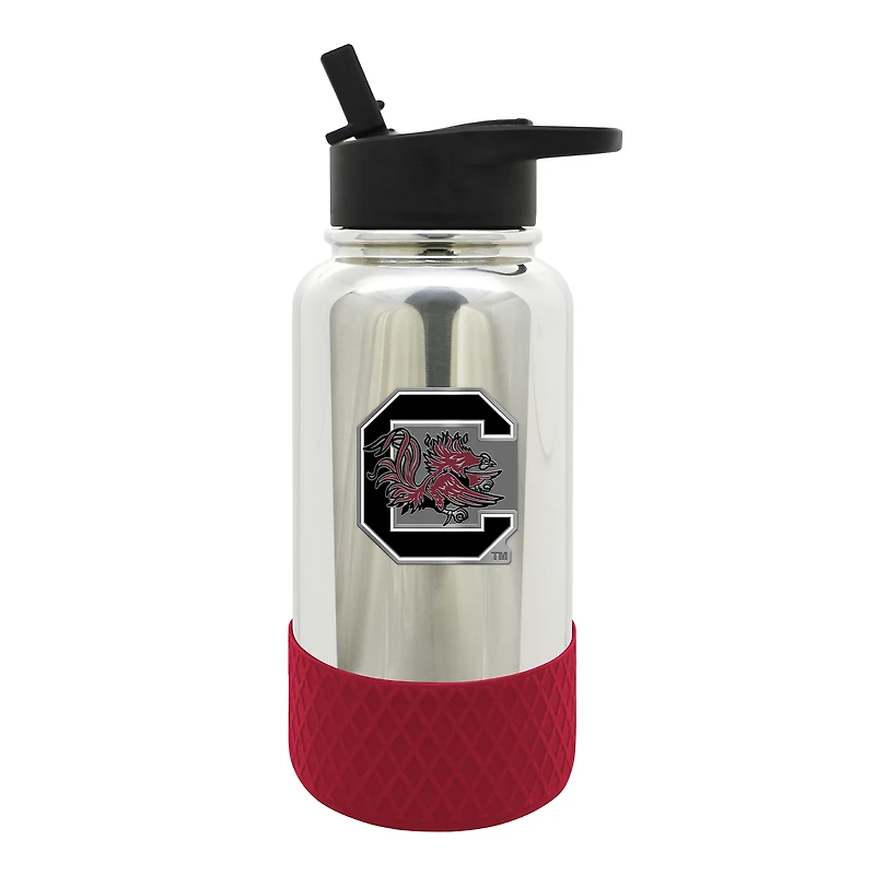 South Carolina Gamecocks 32oz. Team Color Chrome Hydration Bottle