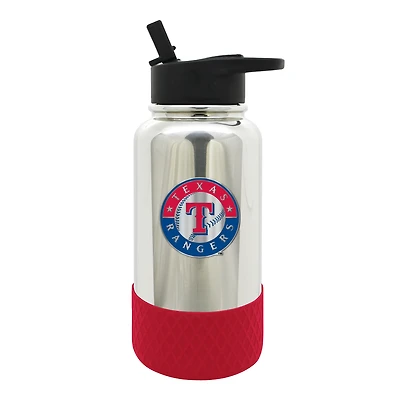Texas Rangers 32oz. Team Color Chrome Hydration Bottle