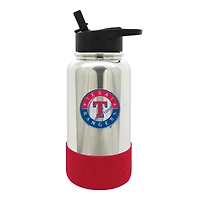 Texas Rangers 32oz. Team Color Chrome Hydration Bottle