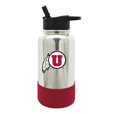 Utah Utes 32oz. Team Color Chrome Hydration Bottle