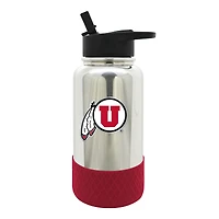Utah Utes 32oz. Team Color Chrome Hydration Bottle