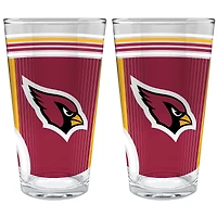 Arizona Cardinals Two-Piece 16oz. Pint Glass Set