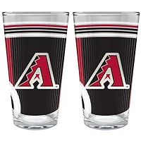 Arizona Diamondbacks Two-Piece 16oz. Pint Glass Set