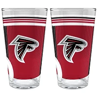 Atlanta Falcons Two-Piece 16oz. Pint Glass Set