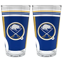 Buffalo Sabres Two-Piece 16oz. Pint Glass Set