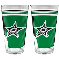 Dallas Stars Two-Piece 16oz. Pint Glass Set