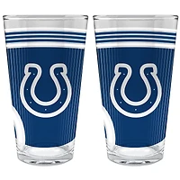Indianapolis Colts Two-Piece 16oz. Pint Glass Set
