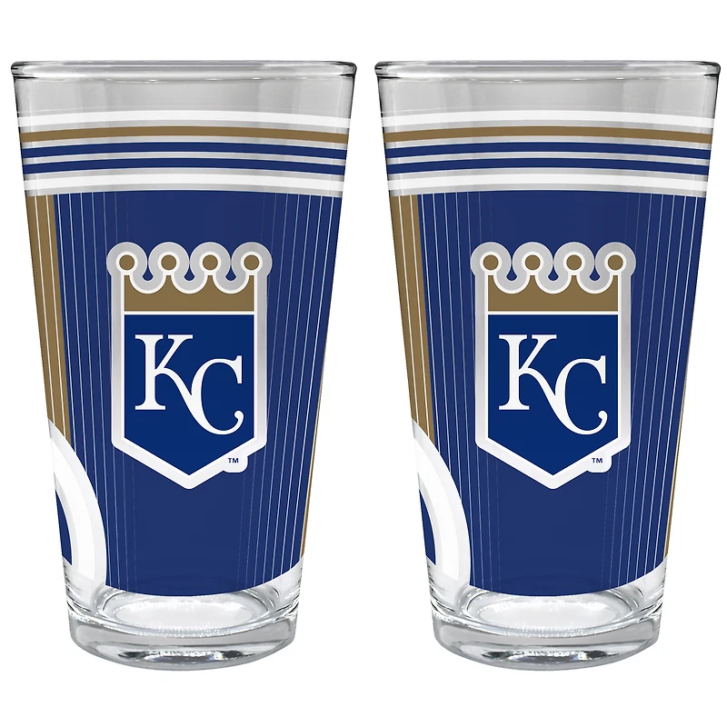 Kansas City Royals Two-Piece 16oz. Pint Glass Set