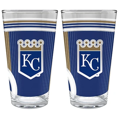 Kansas City Royals Two-Piece 16oz. Pint Glass Set