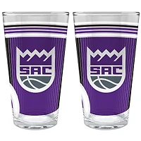 Sacramento Kings Two-Piece 16oz. Pint Glass Set