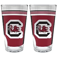 South Carolina Gamecocks Two-Piece 16oz. Pint Glass Set