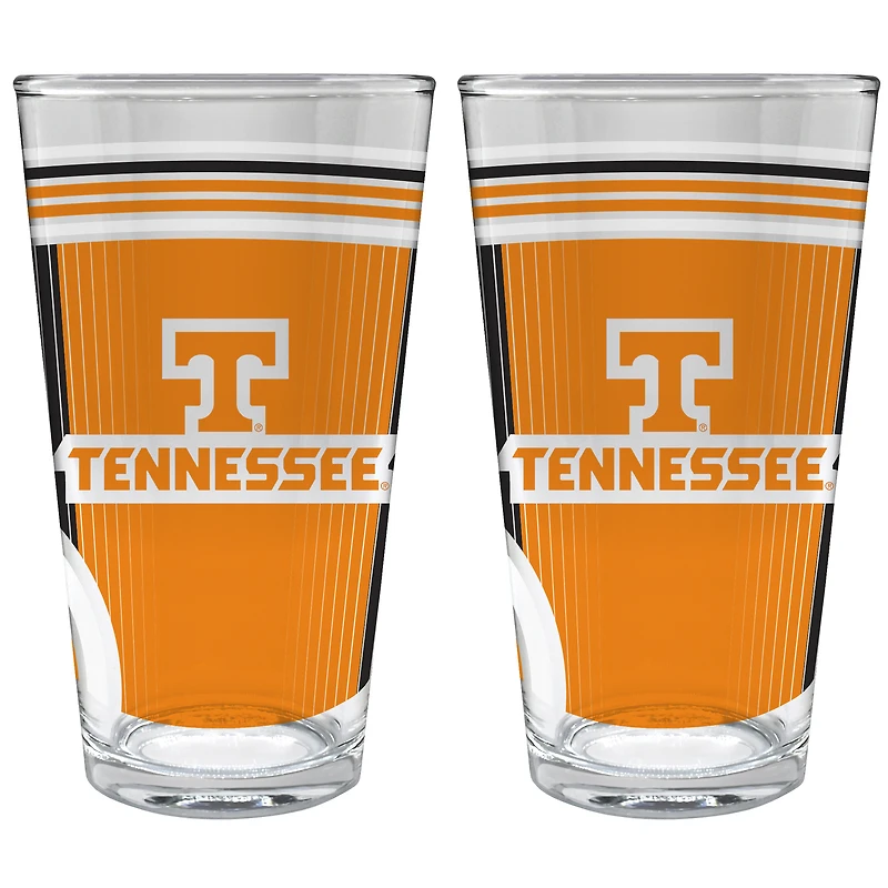 Tennessee Volunteers Two-Piece 16oz. Pint Glass Set