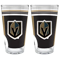Vegas Golden Knights Two-Piece 16oz. Pint Glass Set
