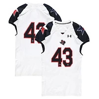 Texas Tech Red Raiders Team-Issued #43 White and Black Jersey from the 2013 NCAA Football Season