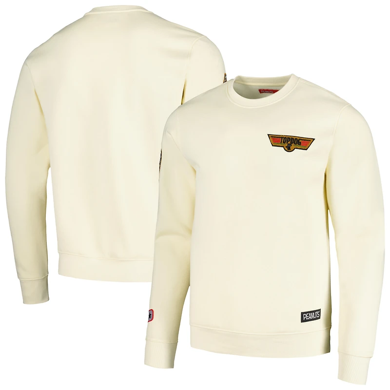Unisex Freeze Max Cream Peanuts Snoopy Top Dog Pullover Sweatshirt