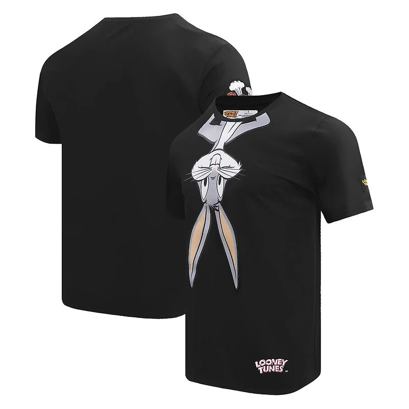 Unisex Freeze Max Bugs Bunny Black Looney Tunes Upside Down T-Shirt