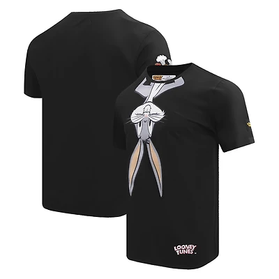 Unisex Freeze Max Bugs Bunny Black Looney Tunes Upside Down T-Shirt
