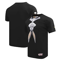 Unisex Freeze Max Bugs Bunny Black Looney Tunes Upside Down T-Shirt