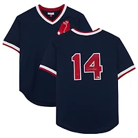 Jim Rice Boston Red Sox Autographed Blue 1989 Mitchell & Ness Authentic Batting Practice Jersey